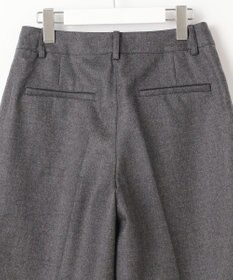 J.PRESS LADIES 【洗える】フラノハンドウォッシュ キュロット パンツ