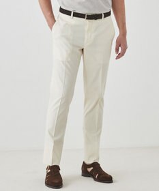 GOTAIRIKU 仕事で着られる綿パン【吸水速乾/ストレッチ/折り目加工】クールマックスコットンパンツ_ノータック（25年モデル） アイボリー/新色