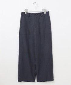 J.PRESS LADIES 【洗える】フィブリルツイル ベイカーパンツ