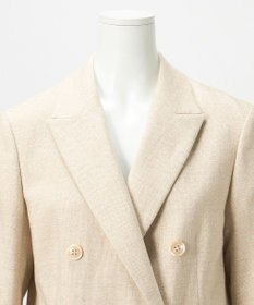 23区 【GOLD LABEL】GIOTEXリネンスパーク ダブルジャケット