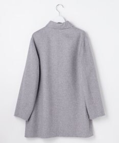 J.PRESS LADIES L ウールナイロンリバー テーラード コート