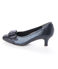 Riz raffinee <Riz raffinee>【高機能】スクエアドレープパンプス