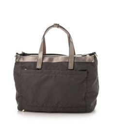 LA BAGAGERIE 【エコユース】ナイロン×型押しエナメル　2WAYミニトート