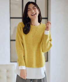 ANY ウィンターニット イエロー