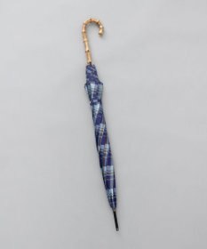 AURORA 【MACKINTOSH LONDON（マッキントッシュ ロンドン）】先染めチェック雨傘（長傘）