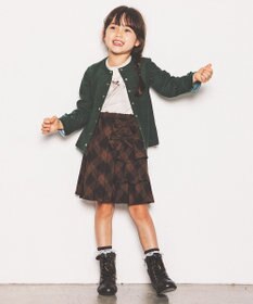 ANY KIDS 編み上げブーツ