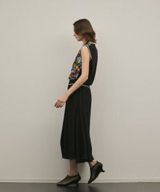 GRACE CONTINENTAL フラワープリントニットトップ