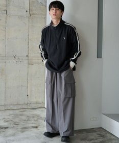 WEGO 【ユニセックス着用ITEM】USPOLOフリースハーフジッププルオーバー