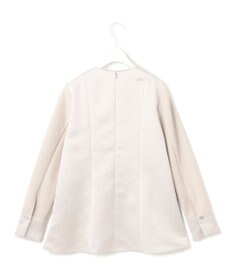 ICB L 【洗える】ミリオーネダンボールニット ペプラムブラウス