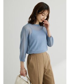 Green Parks ＳＥＴ２点　ラメすかしニット＋キャミソール