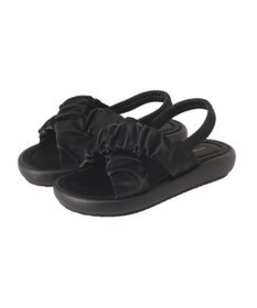 earth music&ecology ギャザークロスサンダル