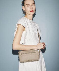 TOPKAPI 【TREASURE TOPKAPI】シュリンクレザー スクエア 2way ショルダー バッグ