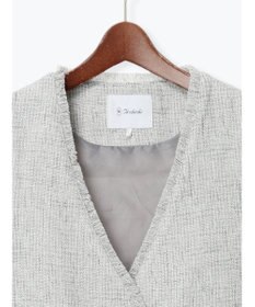 Te chichi 【セレモニーアイテム】ツイードVネックジレ