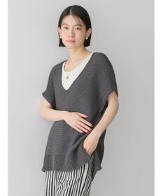 AMERICAN HOLIC リネンブレンドニットベスト