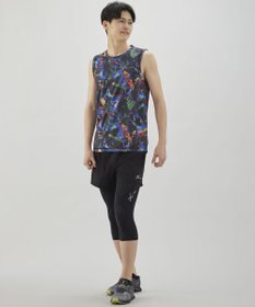 CW-X 【MEN】 CW-X スポーツタイツ セミロング 7分丈 股関節・ひざサポート クールタイプ ジョギング・ウォーキング メンズ HXO767 /ワコール