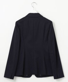 J.PRESS LADIES 【セットアップ対応・洗える・抗菌防臭】T/Cポンチ テーラード ジャケット