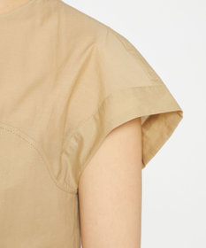 uncrave 【手洗い可】ライト チノ ワンピース（uncrave WHITE）