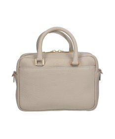 INTER-CHAUSSURES 【CHRISTIAN VILLA】ボックスシルエットレザーハンドバッグ