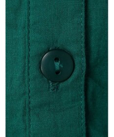 earth music&ecology コットンボイルボリュームブラウス