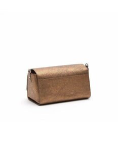 A.D.M.J. 【牛革】メタリックレザー/ラウンドターンロックショルダー