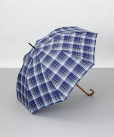 AURORA 【MACKINTOSH LONDON（マッキントッシュ ロンドン）】先染めチェック雨傘（長傘）