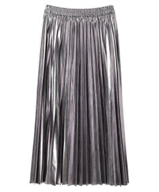 Green Parks ・ＥＬＥＮＣＡＲＥ　ＤＵＥ　メタリックプリーツスカート