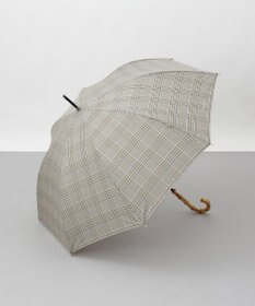 AURORA 【MACKINTOSH LONDON（マッキントッシュ ロンドン）】先染めチェック雨傘（長傘）