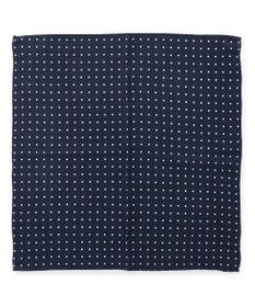 J.PRESS MEN ハンドプリントドット チーフ