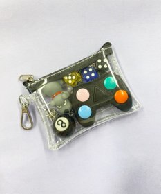 WEGO カラーテープクリアポーチ