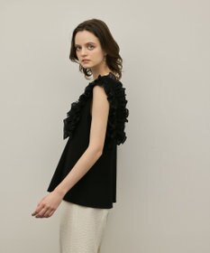 GRACE CONTINENTAL フリル切替カットトップ