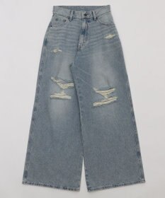 WEGO ダメージワイドデニムパンツ