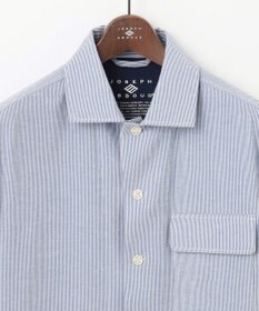 JOSEPH ABBOUD 【清涼・軽量・夏の軽羽織】クールサッカー ライトシャツ アウター