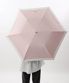 AURORA 【WEB限定】 バイカラー晴雨兼用傘（折りたたみ・トップフラット）