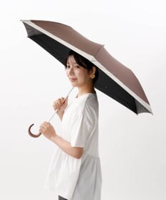 AURORA 【WEB限定】 バイカラー晴雨兼用傘（折りたたみ・トップフラット）