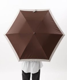 AURORA 【WEB限定】 バイカラー晴雨兼用傘（折りたたみ・トップフラット）