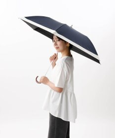 AURORA 【WEB限定】 バイカラー晴雨兼用傘（折りたたみ・トップフラット）