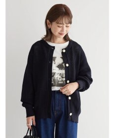 AMERICAN HOLIC エコカルットクルーネックカーディガン