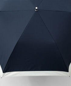 AURORA 【WEB限定】 バイカラー晴雨兼用傘（折りたたみ・トップフラット）