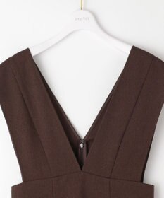 ANY SIS 【洗える】タイト ジャンパースカート