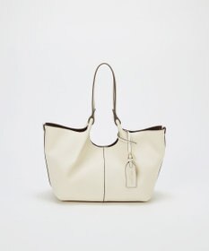 TOPKAPI 【TREASURE TOPKAPI】ソフトレザー センターステッチ 2way トートバッグ