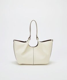 TOPKAPI 【TREASURE TOPKAPI】ソフトレザー センターステッチ 2way トートバッグ