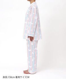 tsumori chisato SLEEP ツモリチサト パジャマ 長袖 長ズボン 綿100%(本体) サテン レディース UDX557 /ワコール