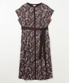 自由区 S 【ご好評につき追加生産・新色追加】ハーバルフロープリント ワンピース