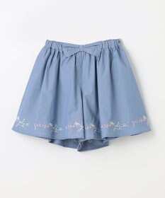 ANY KIDS 刺繍 キュロット