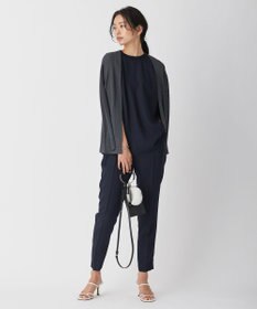 ICB L 【WEB限定カラーあり・洗える】コットンアセテートカーディガン