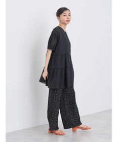 earth music&ecology 綿ローンティアードチュニック