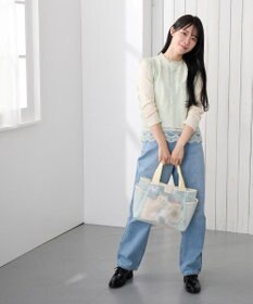 ROOTOTE 3670【仕切り+自立】LT.デリ.パルーティ.クリア-A