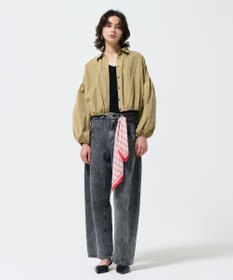 GRACE CONTINENTAL タフタギャザーシャツ