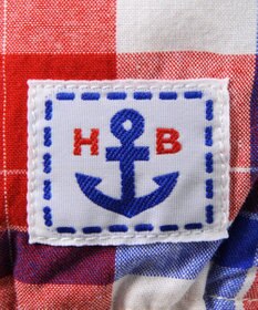 MIKI HOUSE HOT BISCUITS 【70-90cm】 イカリマークワッペンつき ベビーブルマ