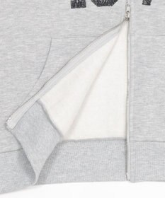 WEGO 裏起毛ファーフードBIGZIPパーカー